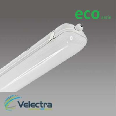 Velectra ECO River-LED 1500 830 4600lm PC RVS Clip IP65 SB