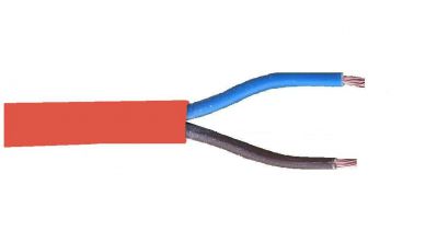 Red kabel 2x 0,75mm2 180graden (rol 100 mtr)