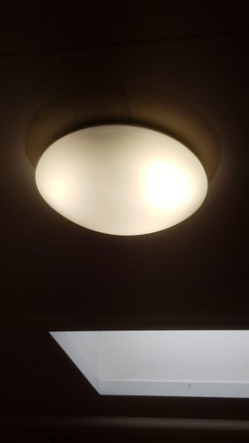 LED Luna 10watt, voor de gangpaden en toiletgroepen
